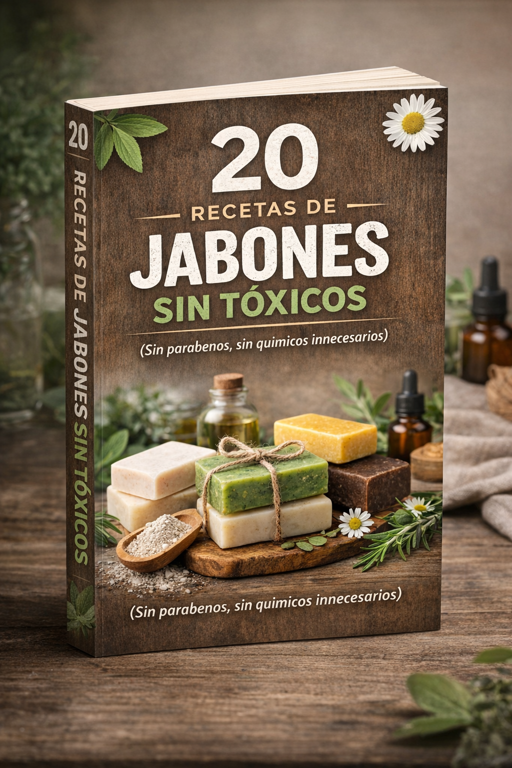 20 RECETAS DE JABONES SIN TOXICOS: Fórmulas conscientes, sin parabenos ni tóxicos